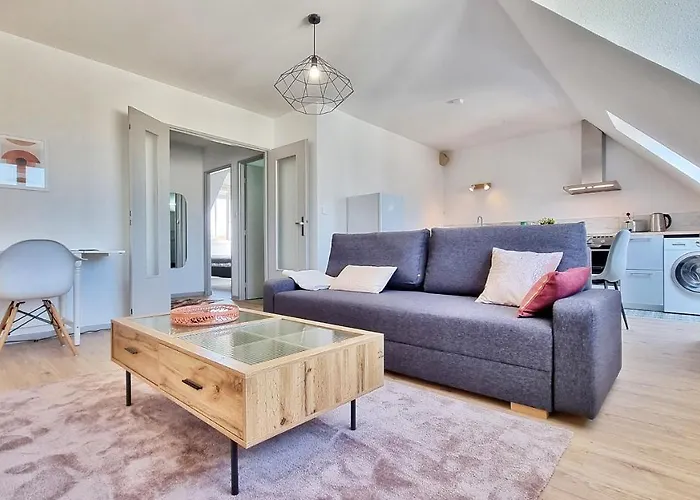 公寓 Mon Amour-chic-garage-fibre-rbnb 科尔马